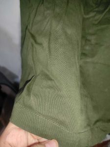 Olive Green Sleeveless Dress