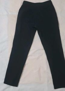 Black Straight Leg Pants