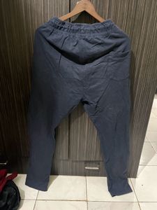 Navy Blue Casual Pants