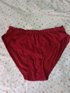 Red Cotton Panty