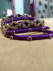 Beautiful Thread Bangle Set