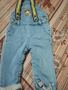 Two Dungarees For Little Girl