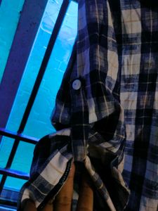 Blue White Shirt