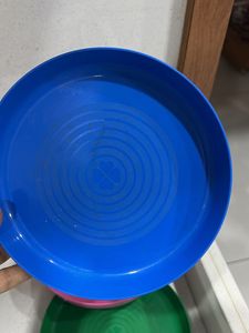 Colorful Dinnerware Plates Set Of 3 Small