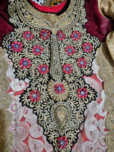 Very Pretty And Heavy Kurti Full Work