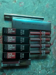 Swiss Beauty Lipsticks And Mascara
