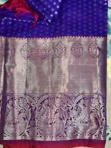 Royal Blue Kanchipuram Silk Saree
