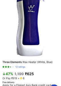 2 In 1 Wax Heater And Oil Both