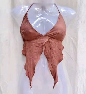 Backless Trendy Halter Top