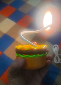 Burger Shape Study Desk Lamp For Kids