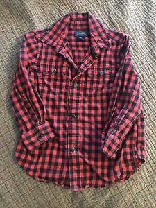 RALPH LAUREN Plaid Flannel Shirt