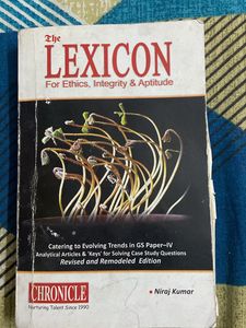 The Lexicon for Ethics, Integrity and Aptitude