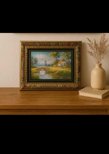Framed Landscape Painting