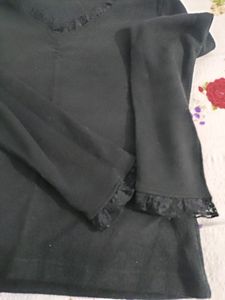 Winter Tops Black Colour
