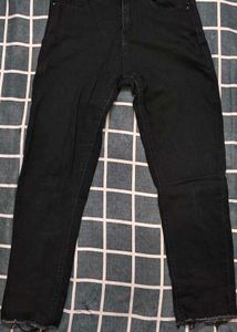 Boys Slim Fit Black Jeans