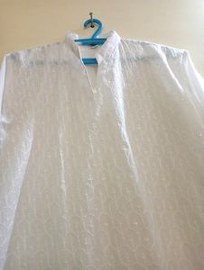 Women White Kurta