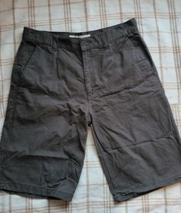 Men's Gray Casual Shorts