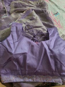 Saree+Stiched Blouse+Peticot