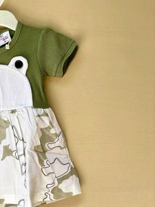 New Cute Froggy Baby Dress