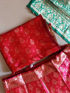 Red Lehenga Choli New Set bnarsi With Blouse Piece