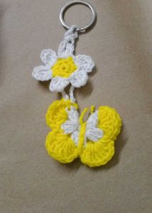 Handmade Crochet Keychain 🗝️