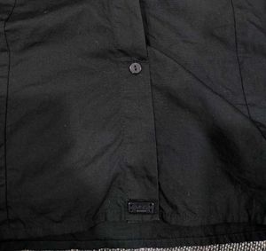 MNG Black Button Down Shirt