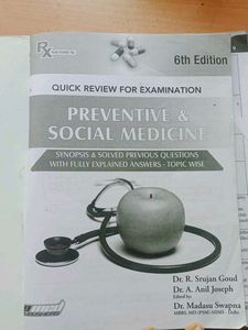 PSM/COMMUNITY MEDICINE/SPM TEXTBOOK