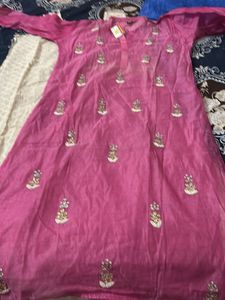 Elegant Pink Kurta Set