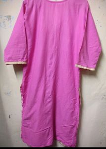 Cotton Pink Kurti