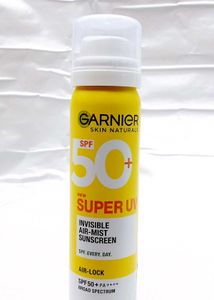 Garnier Super UV Invisible Sunscreen SPF 50