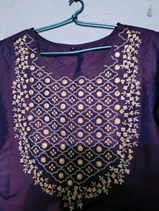 Elegant Embroidered Kurta
