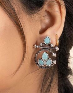 Festive Light Weight Pack of 4 Earrings Set