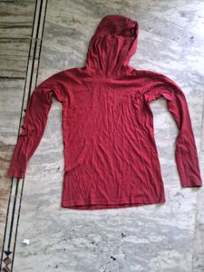Burgundy Hoodie