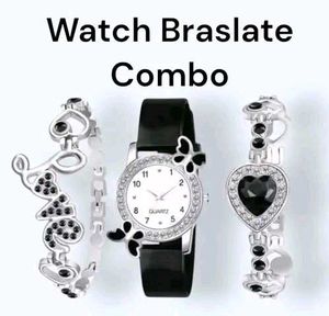 Combo Pack Of Pink Watch &amp; Bracelet Set