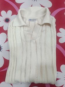 Vintage Knit Polo Shirt