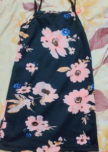 Floral Print Mini Dress