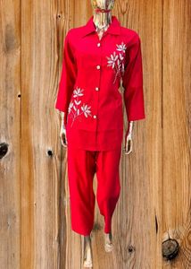 Elegant Embroidered Co-ord Set