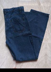 Wide Leg Denim Jeans