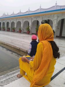 Yellow Embroidered Kurta