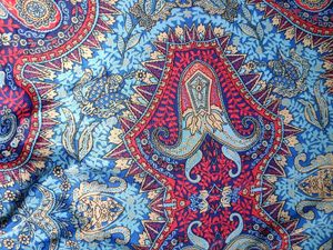 Blue Patterned Co Ord Set