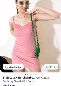 Pink Mini Dress