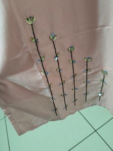 Baby Pink Handwork Kurti