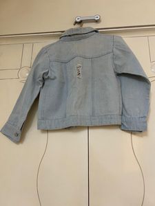 TRENDY CROP DENIM JACKET