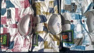 kids boy jeans paint shirt pack of 3 colour +3