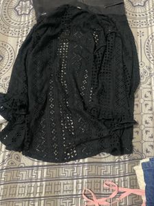 Black Lace Top