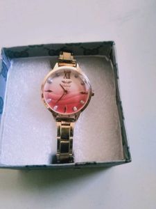 Elegant Women's Gold Watch