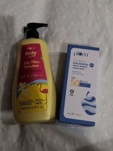 Plum Face And Body Sunscreen Combo