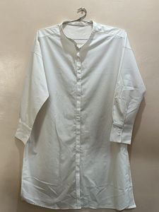 White Long Shirt Tunic