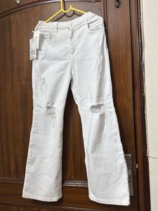 white jeans