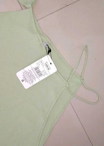 Chic Mint Green Halter Bodysuit